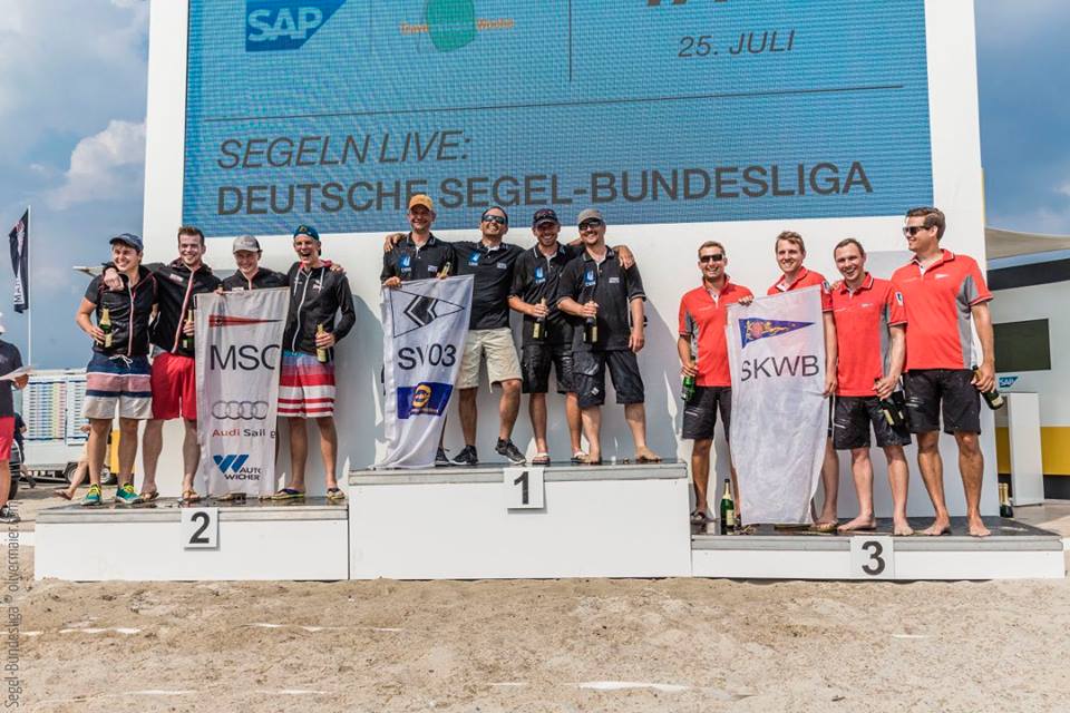 Starker Auftritt bei mittleren Winden