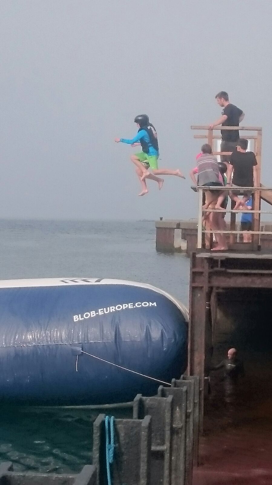 Optis auf Helgoland