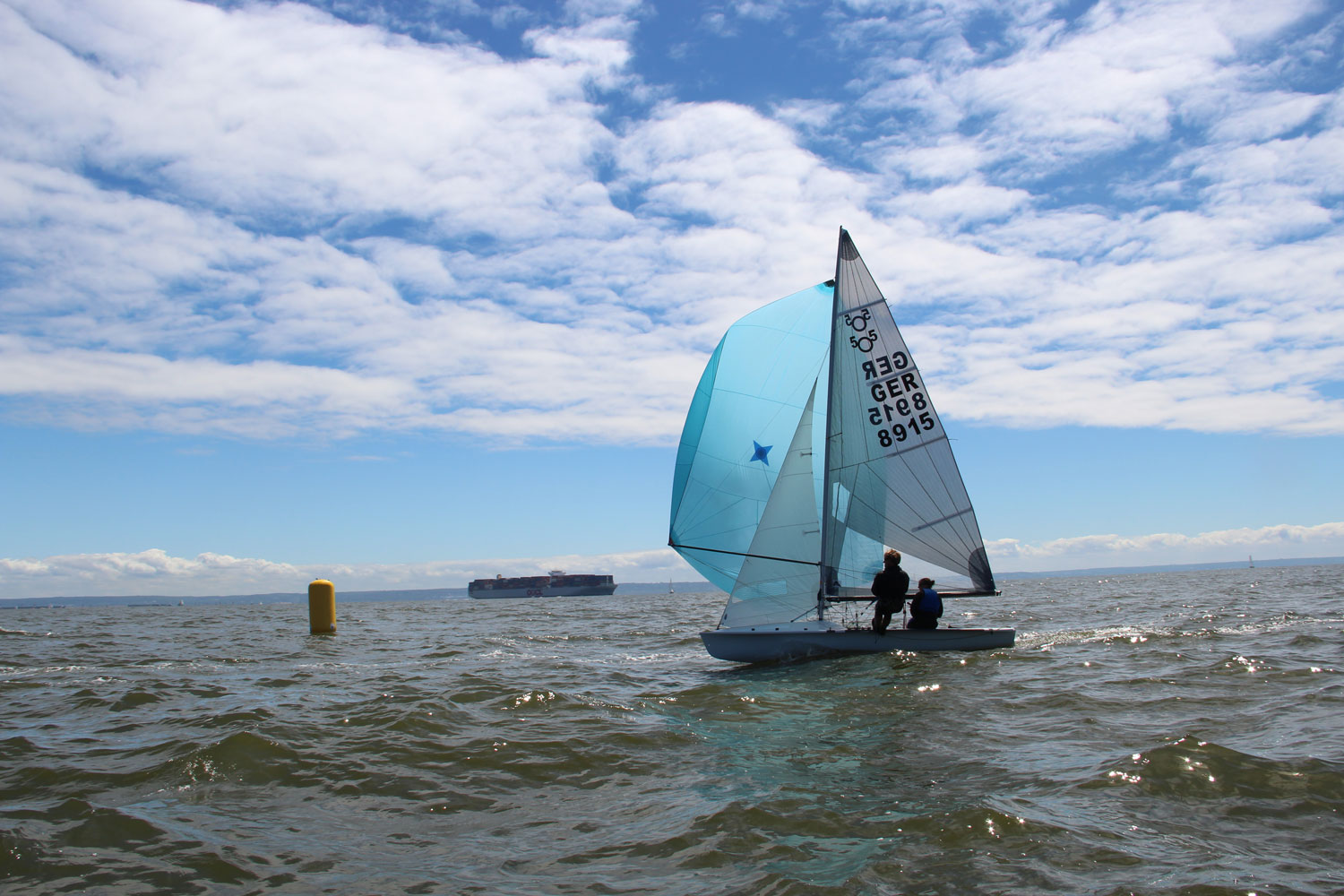 505er WM Weymouth, segelreicher Monat geht zu Ende