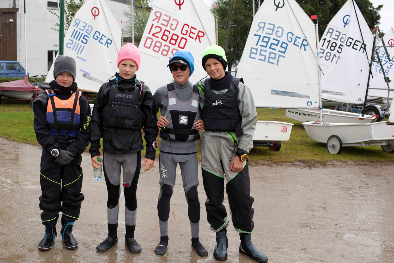 Schwerin: endlich mit Wind