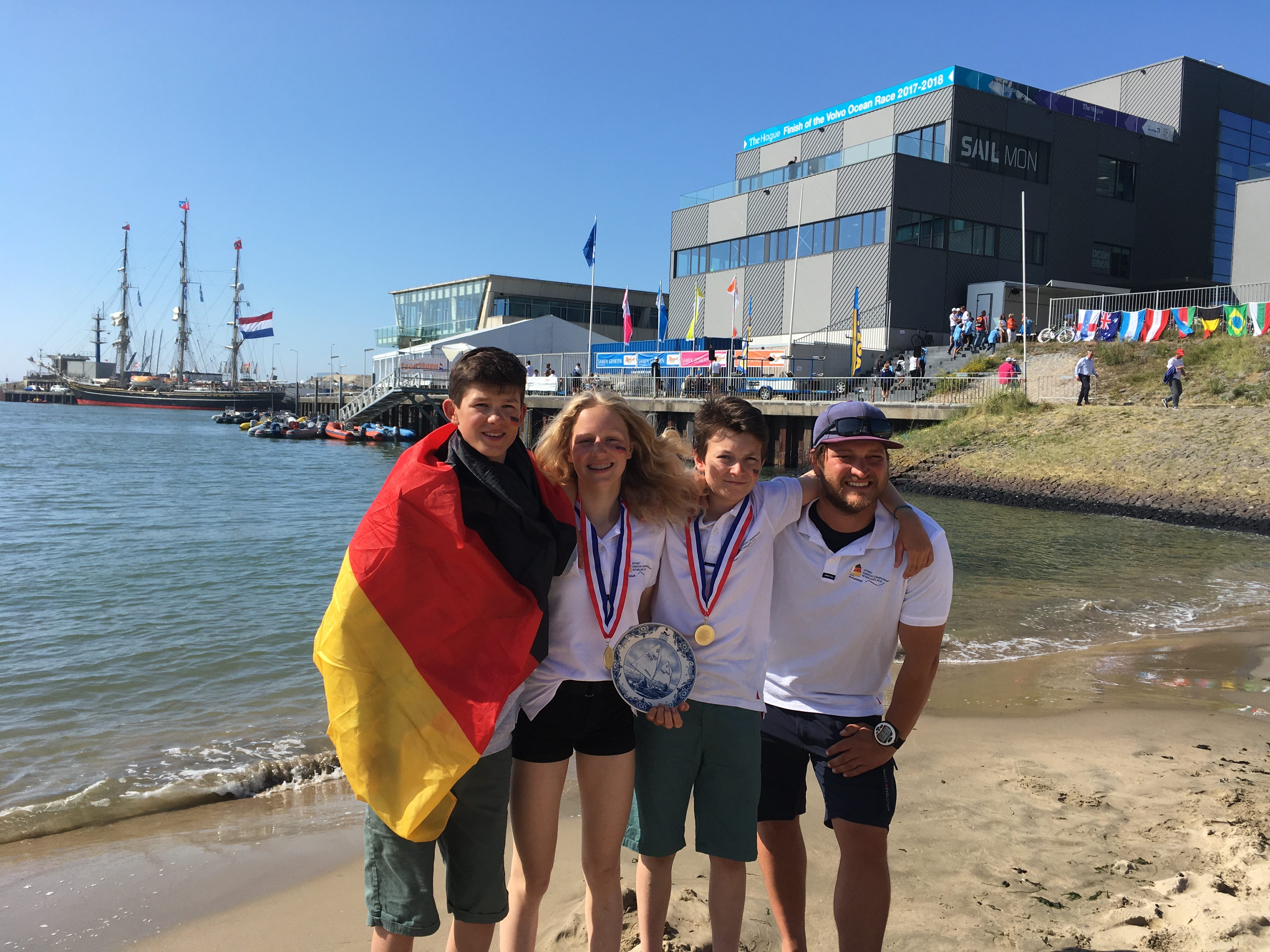 MSC Segler erfolgreich bei der Optimisten-EM