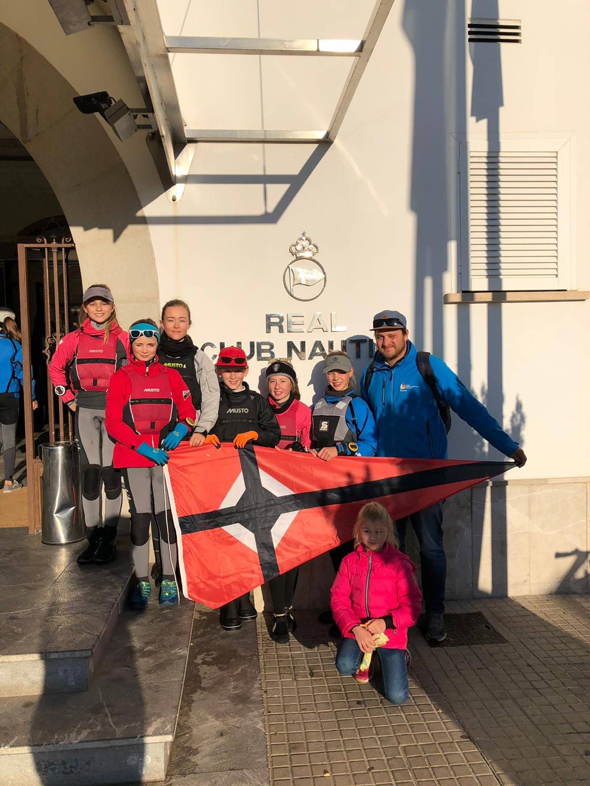 Segeln vor Palma de Mallorca – leider etwas flau