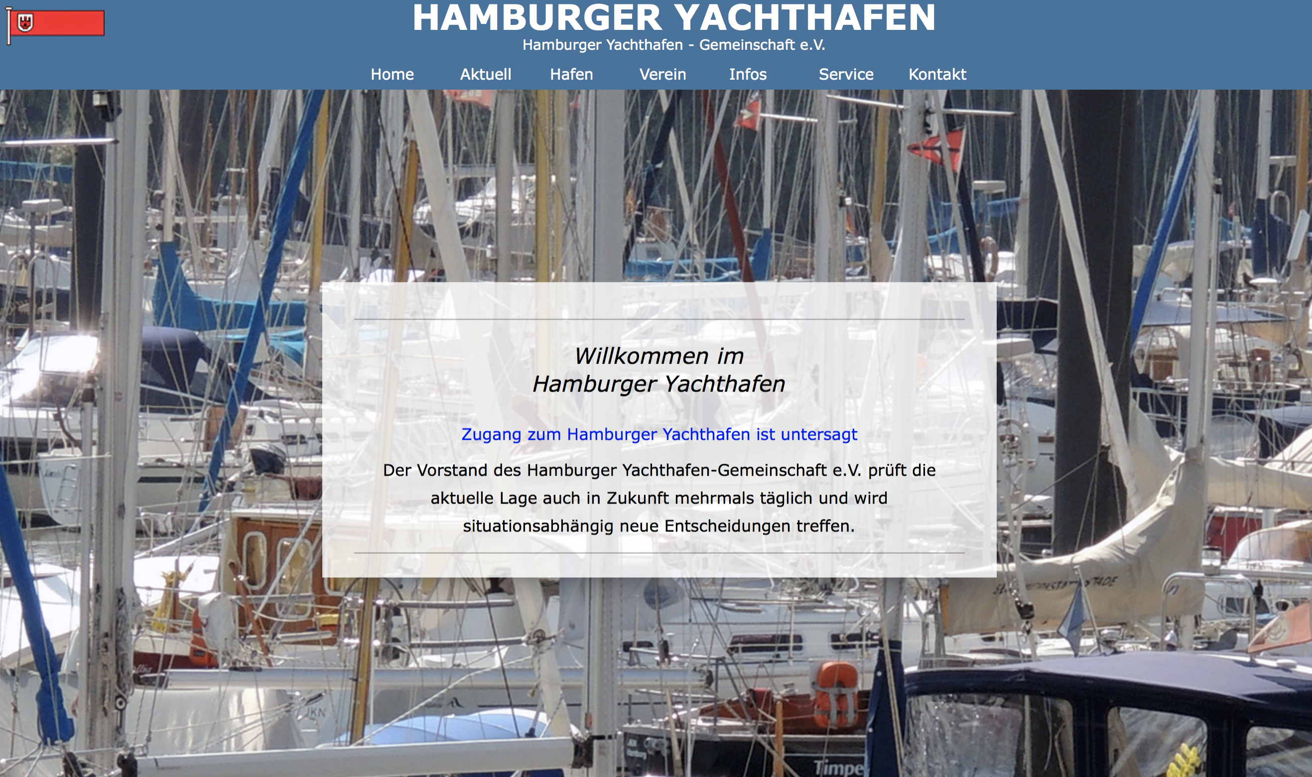 Situation in den Häfen / Winterarbeit