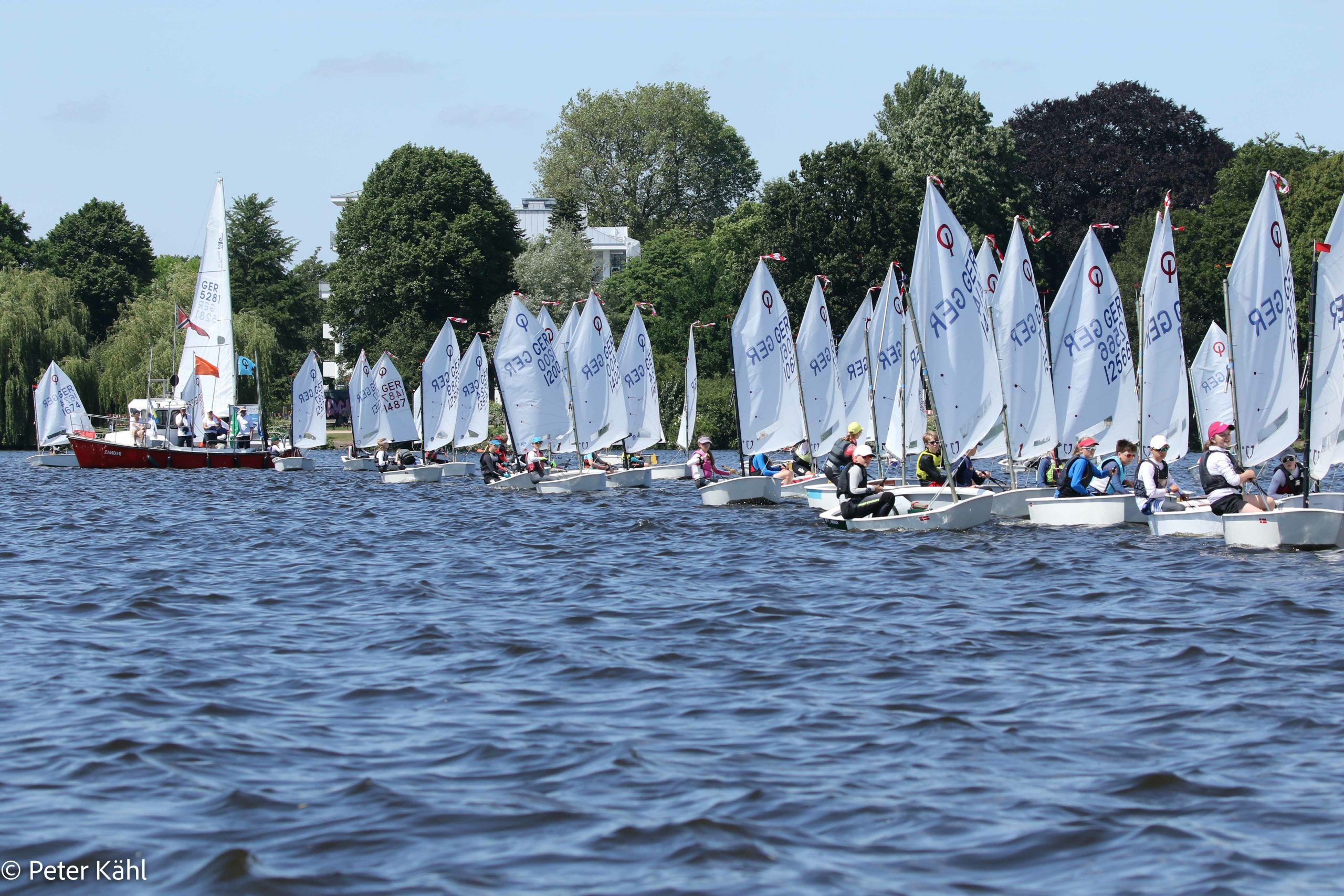 Karibisches Segeln auf der Alster