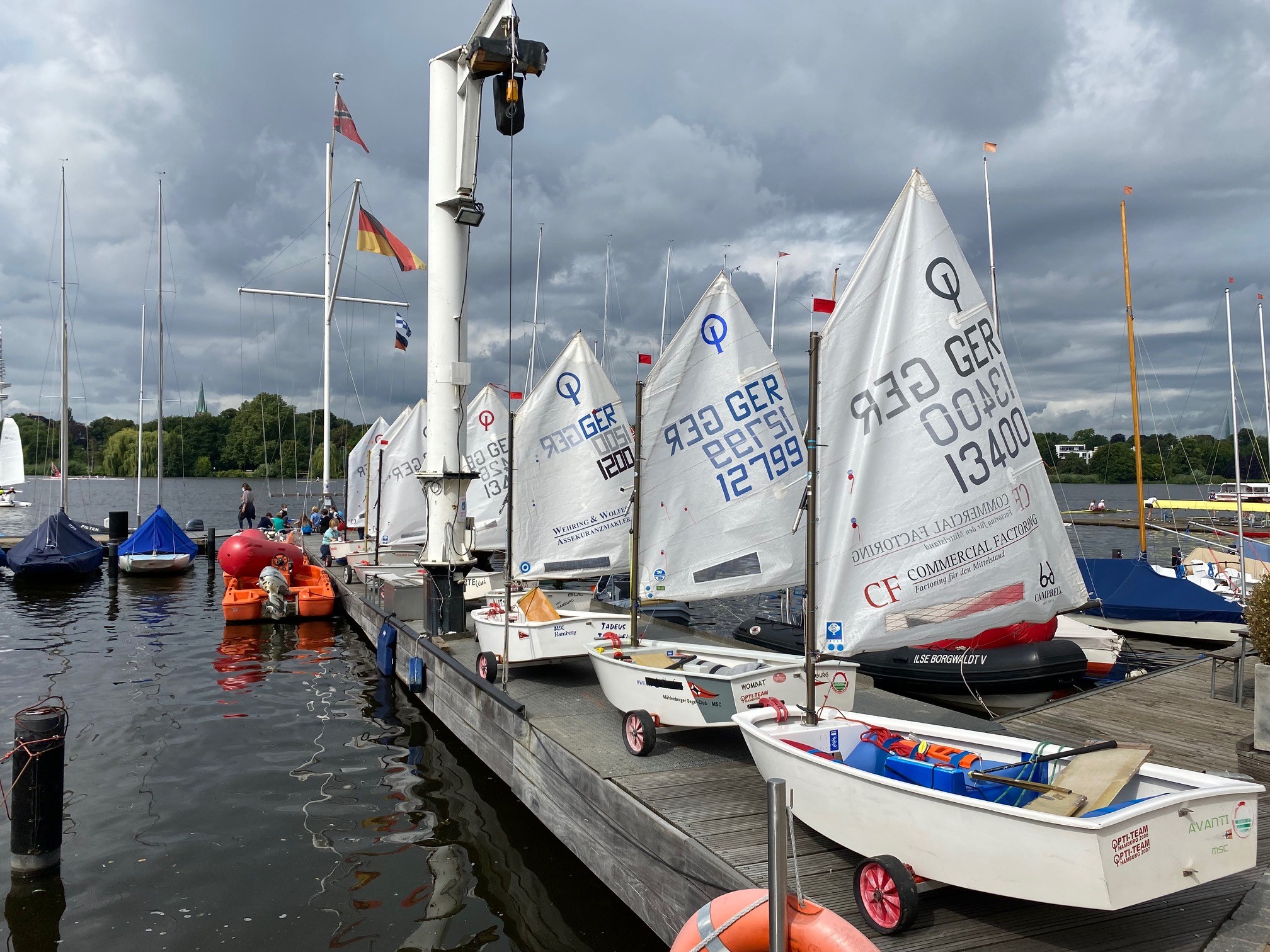 MSC Segler beim Eberhard-Wienholt Preis