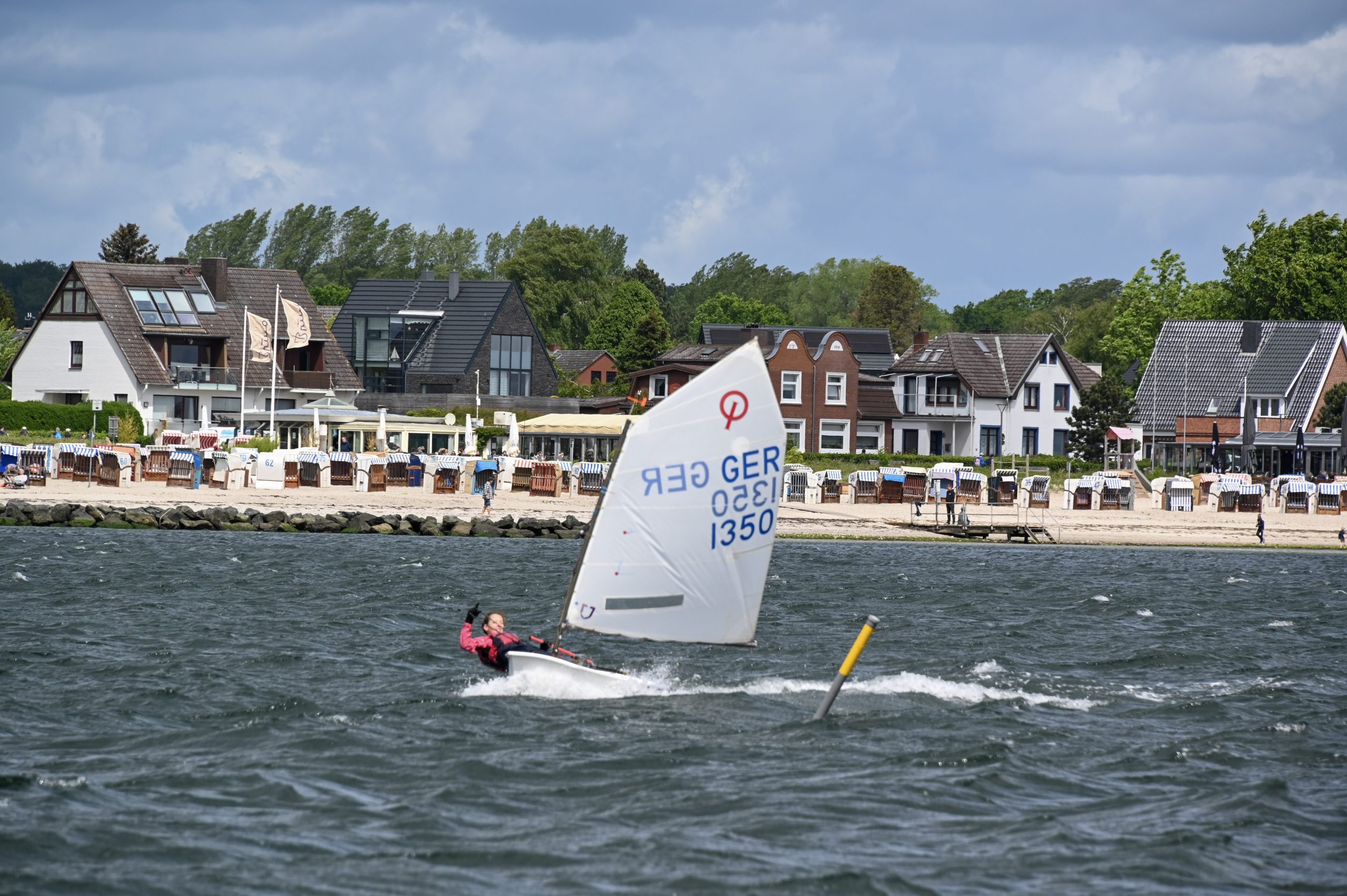 Opti A Trainingslager in Kiel