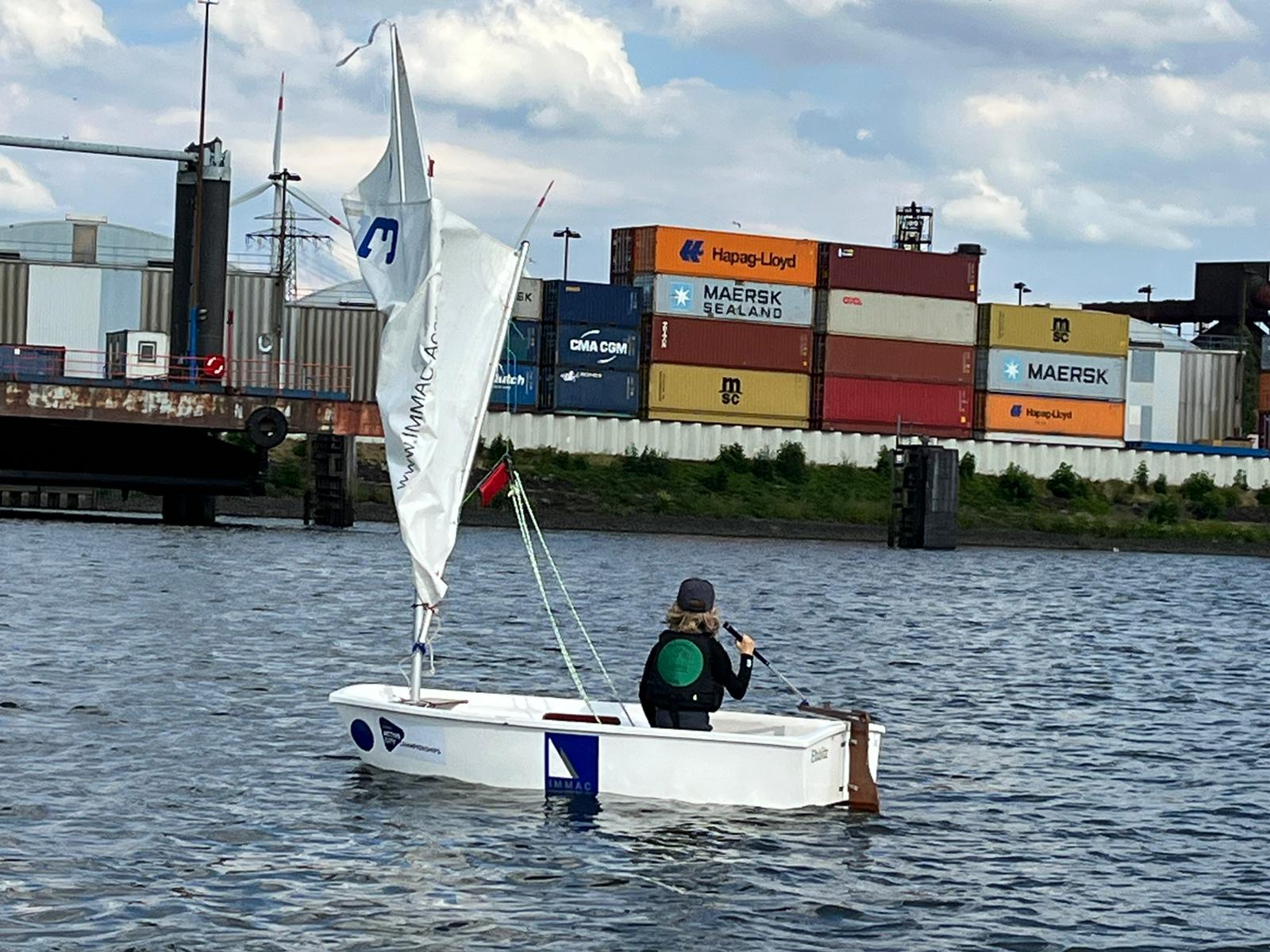 Wir segeln auf dem Köhlfleet!