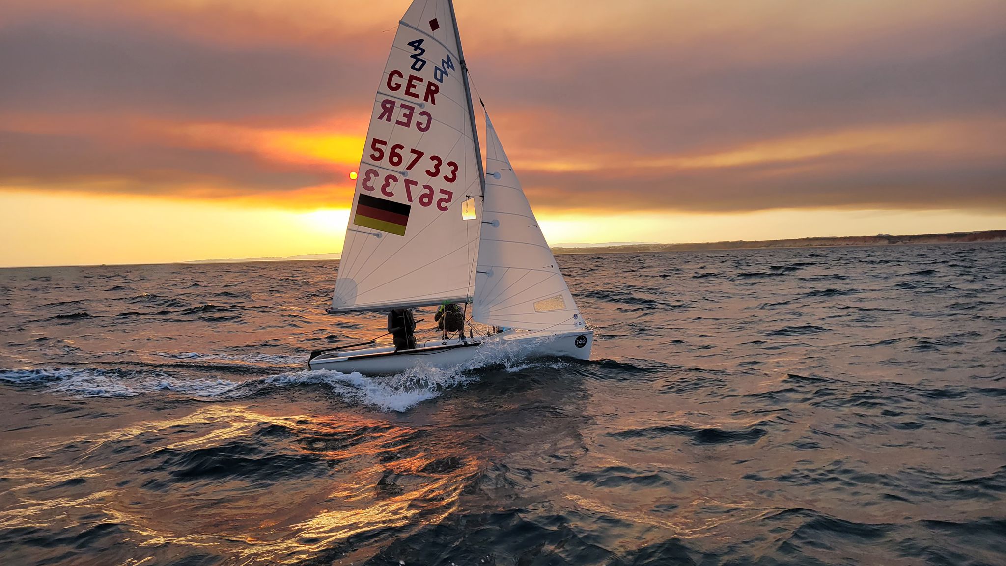 U17 JEM der 420er unter der Sonne Portugals