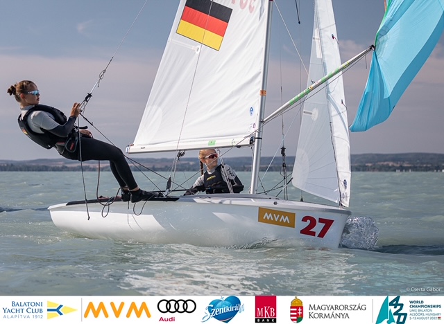 420er Weltmeisterschaft am Balaton in Ungarn 