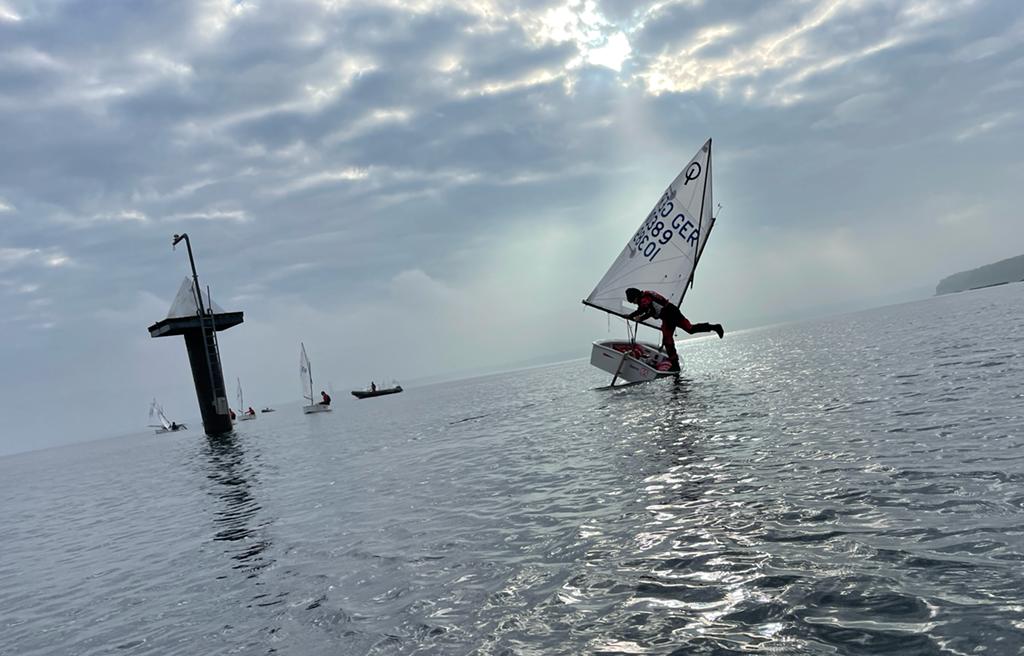 Trainingslager Opti B in Kiel