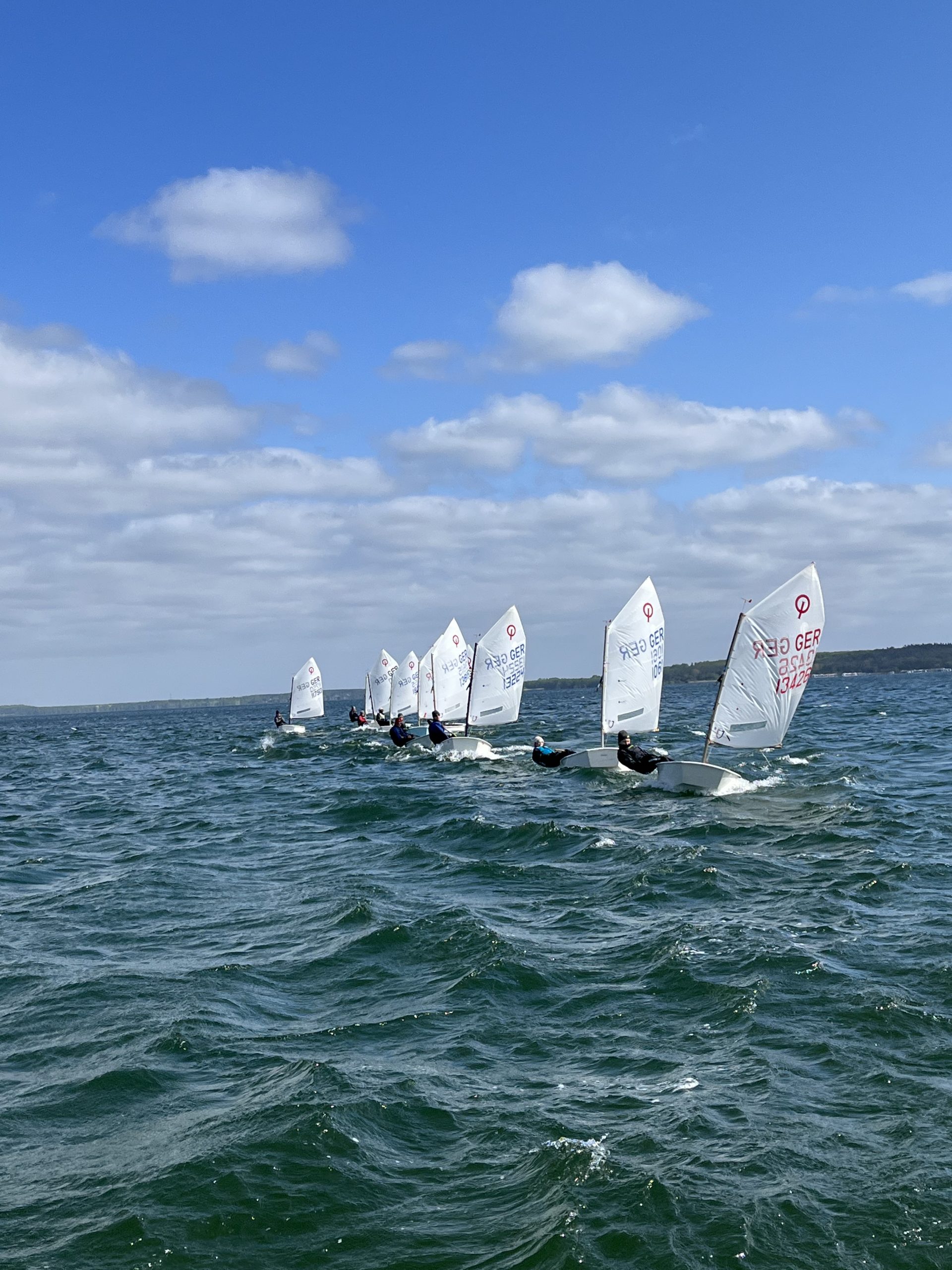 Opti-Trainingswoche in Plau und Plauer Opticup 2023