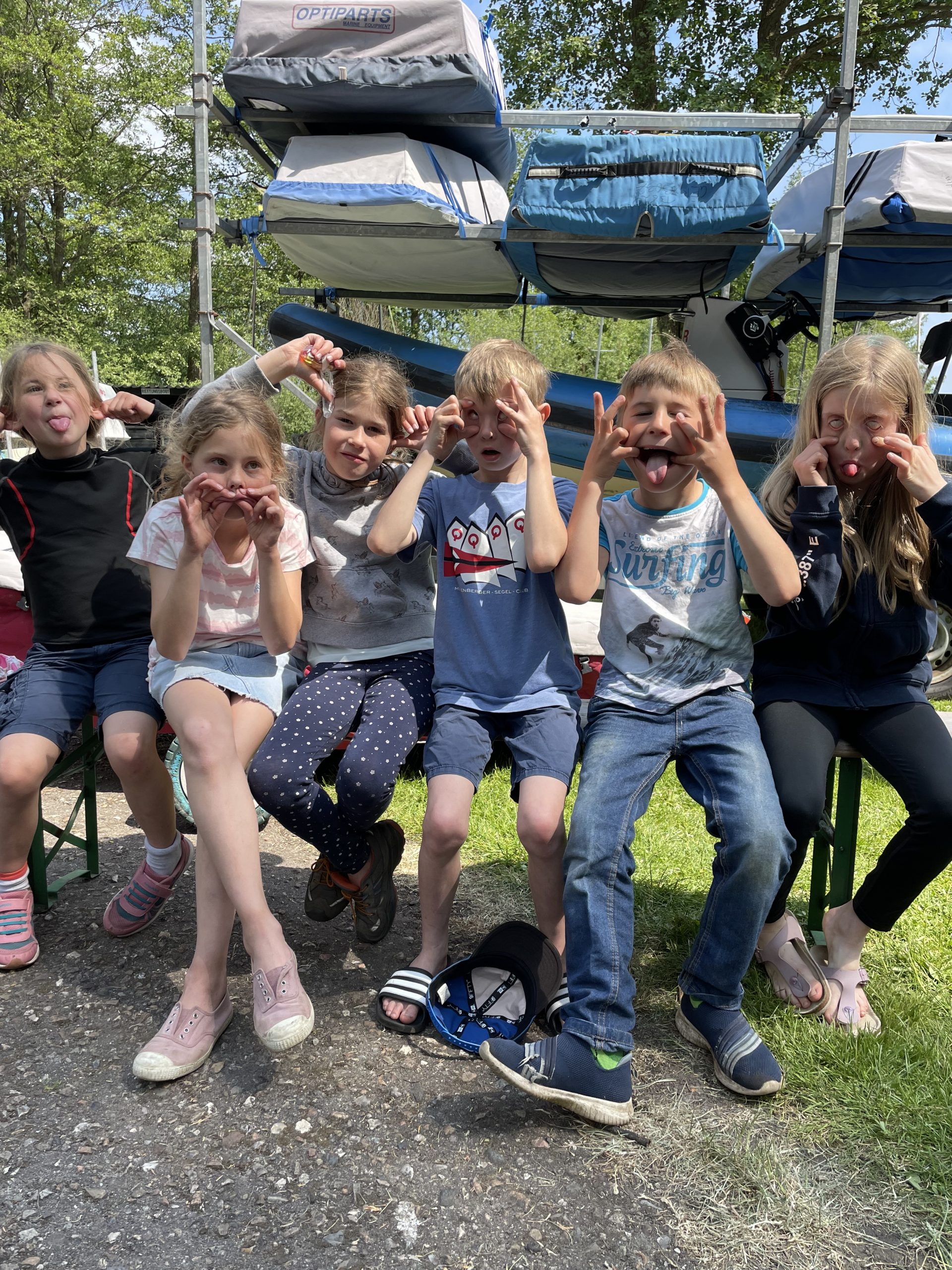 Opti-Feva-Meeting am Wittensee