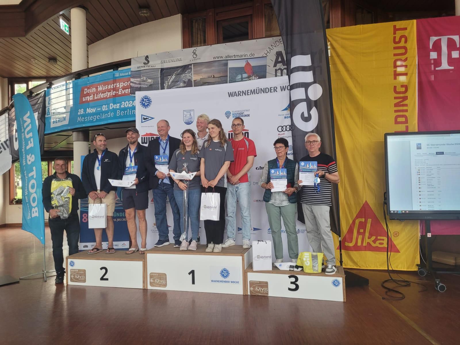 Erfolgreiche Regatta „Rund Bornholm“ für die X-41!