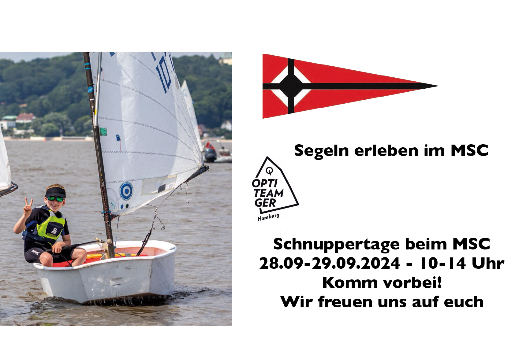 Schnuppersegeln im MSC